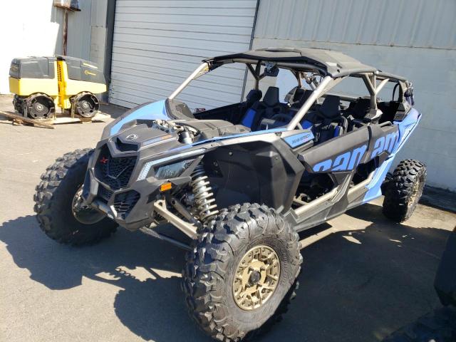 CAN-AM MAVERICK X 2024 blue  gas 3JBVNAV21RE001107 photo #3