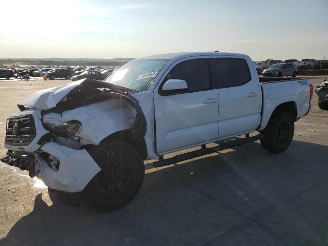 TOYOTA TACOMA DOU 2019 white  gas 5TFAX5GN1KX157075 photo #1