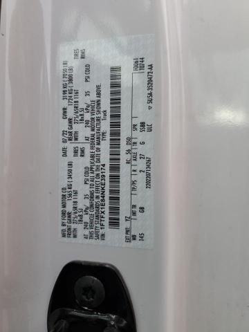 2022 FORD F150 SUPER - 1FTFX1E84NKE39174