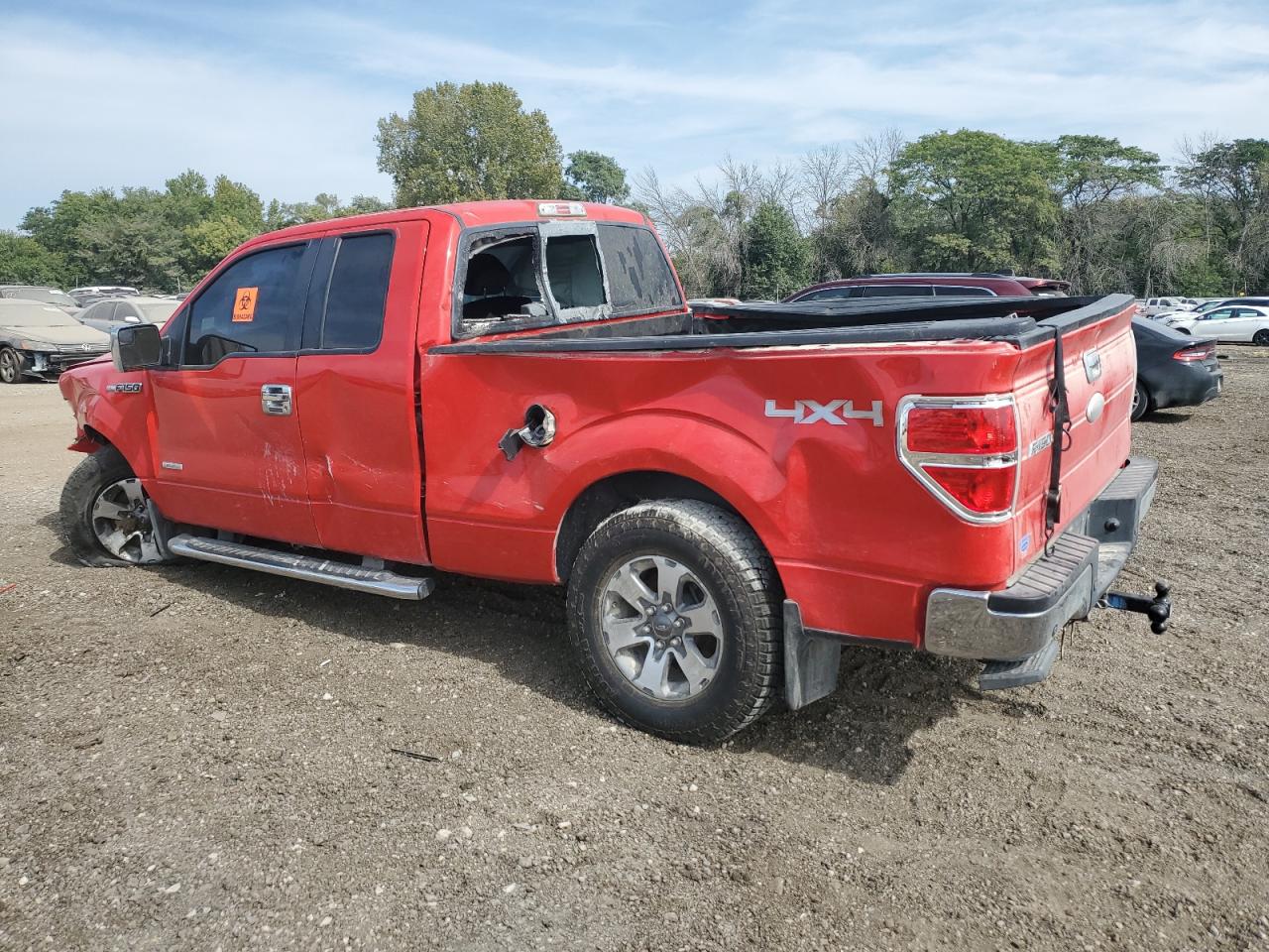 Lot #3008735104 2012 FORD F150 SUPER