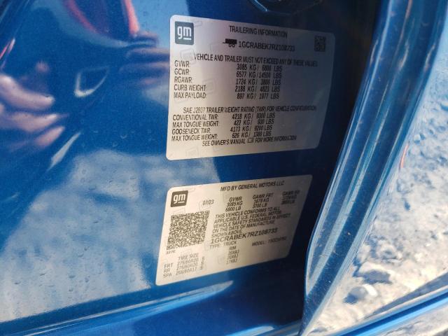 2024 CHEVROLET SILVERADO - 1GCRABEK7RZ108733