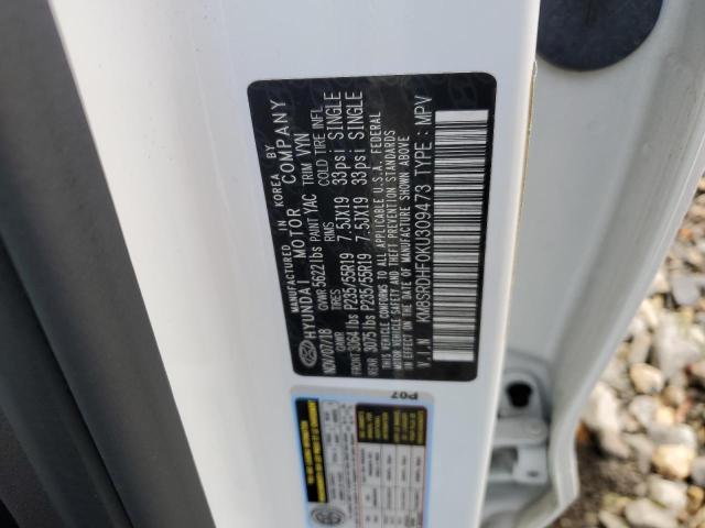 2019 HYUNDAI SANTA FE X - KM8SRDHF0KU309473