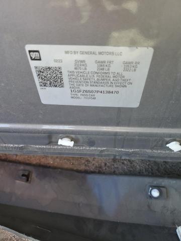 2023 CHEVROLET BOLT EUV P - 1G1FZ6S07P4138470