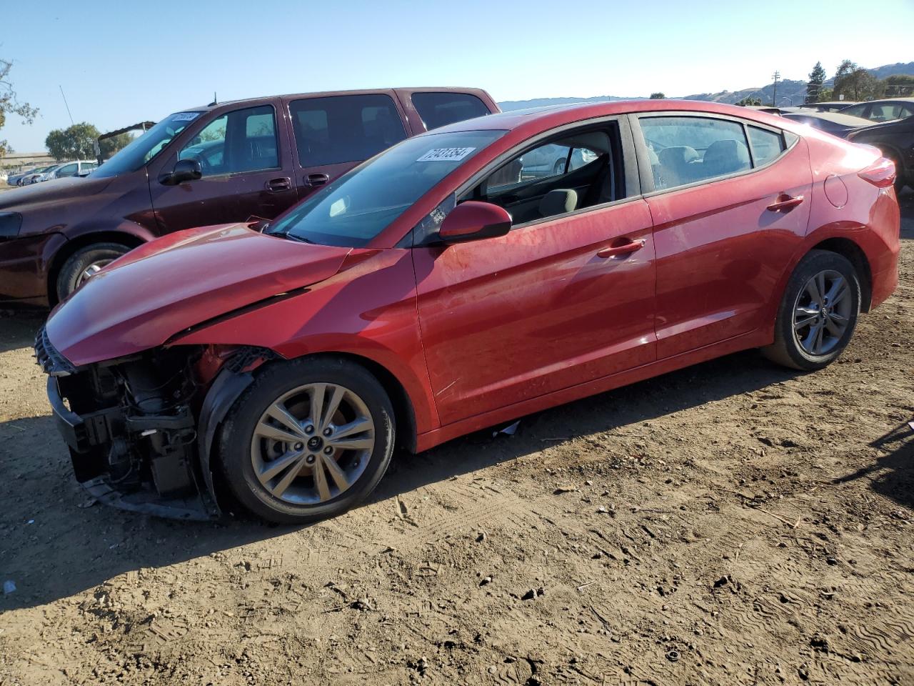 5NPD84LF7JH225571 HYUNDAI ELANTRA SE 2018