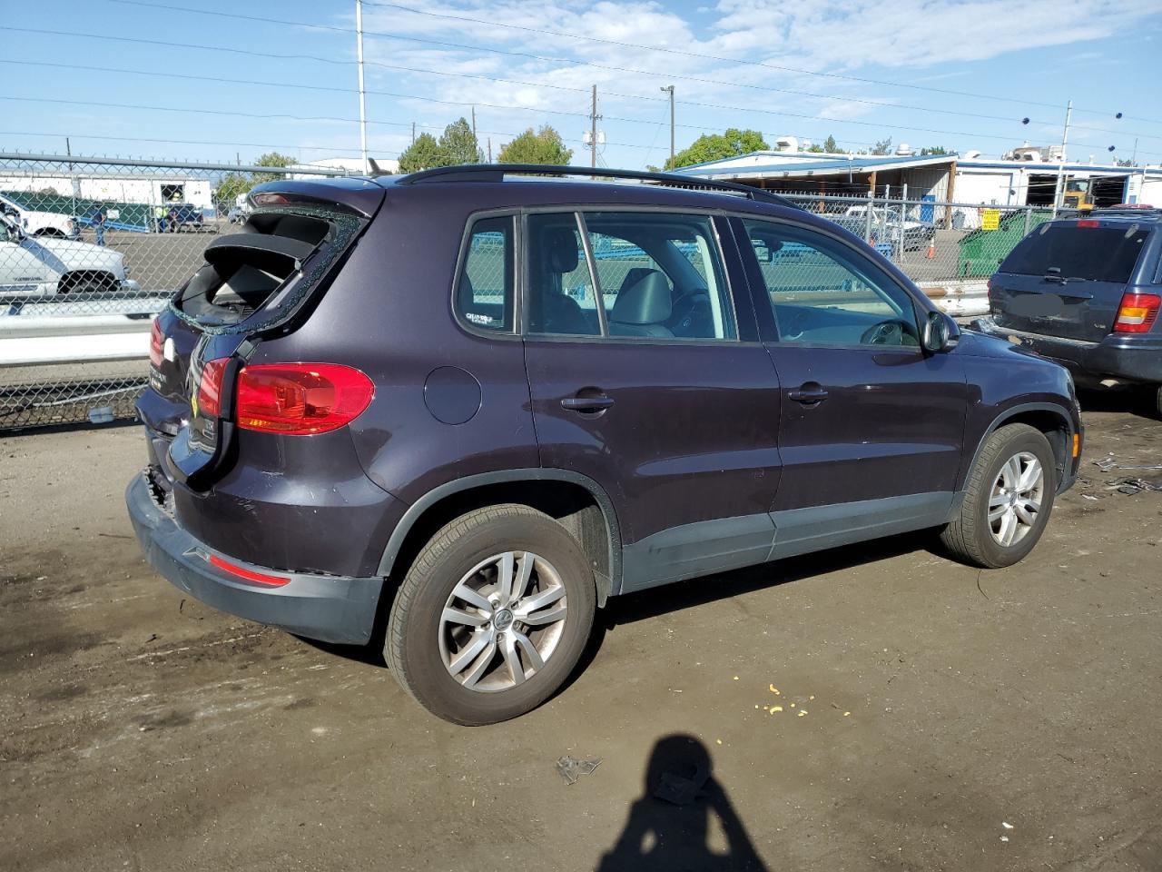 Lot #2895786828 2016 VOLKSWAGEN TIGUAN S