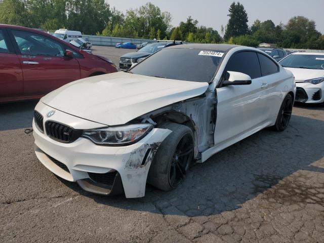 BMW M4 2017 white  gas WBS3R9C52HK709956 photo #1