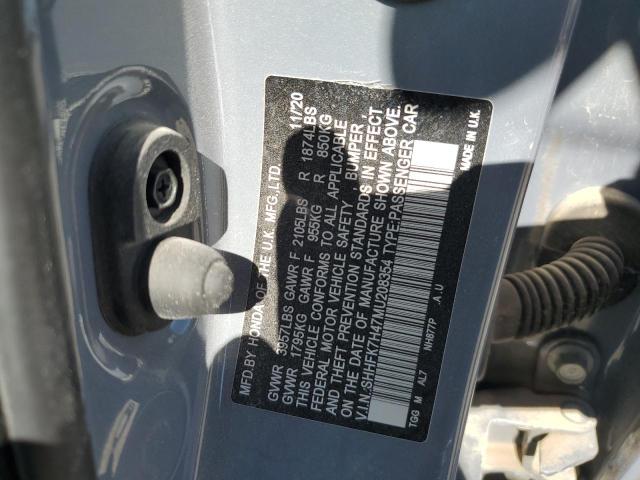 2021 HONDA CIVIC SPOR - SHHFK7H47MU208354