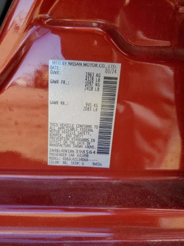 2024 NISSAN ALTIMA SV - 1N4BL4DV1RN398564