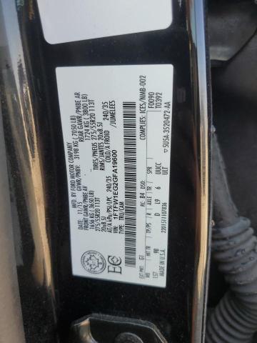 2016 FORD F150 SUPER - 1FTFW1EG2GFA19600