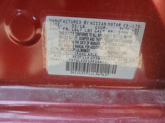 2018 NISSAN VERSA NOTE - 3N1CE2CP1JL369637