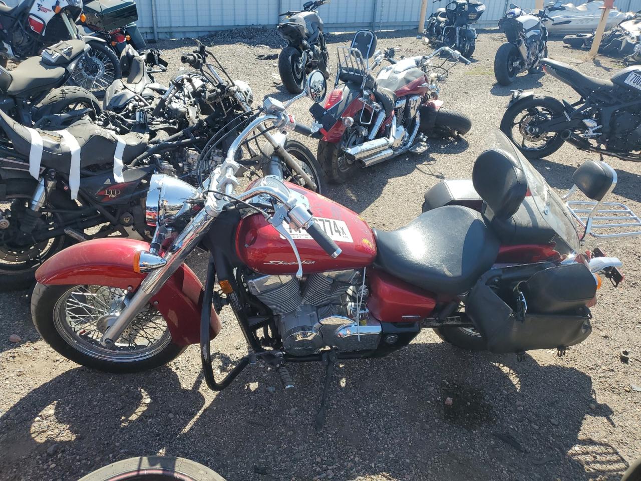 Lot #2924101102 2012 HONDA VT750 C