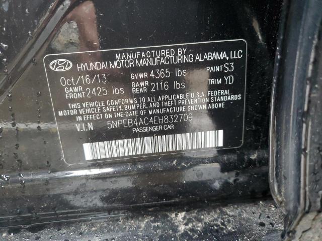 VIN 5NPEB4AC4EH832709 2014 Hyundai Sonata, Gls no.12