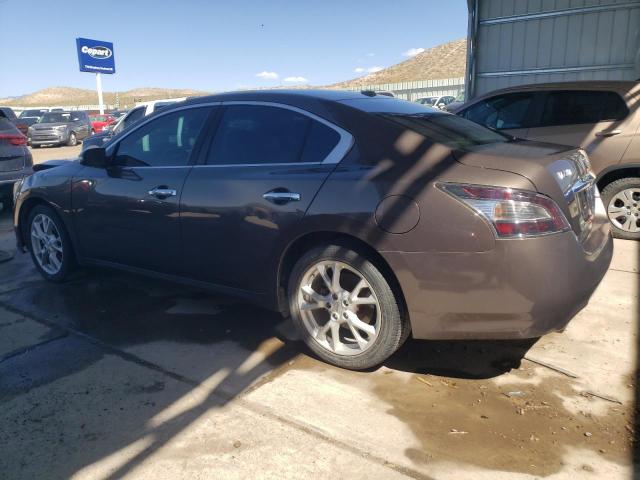 NISSAN MAXIMA S 2013 brown  gas 1N4AA5AP0DC805257 photo #3