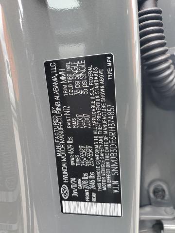 2024 HYUNDAI TUCSON SEL - 5NMJB3DE6RH374857