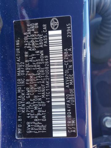 2023 TOYOTA CAMRY LE - 4T1C11AK2PU082649