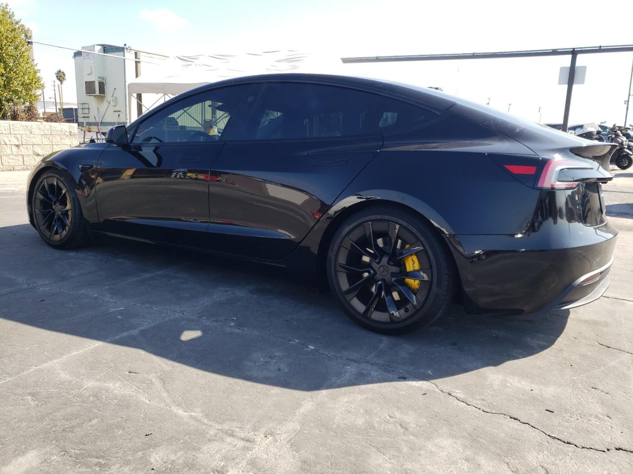 Lot #2972634093 2024 TESLA MODEL 3