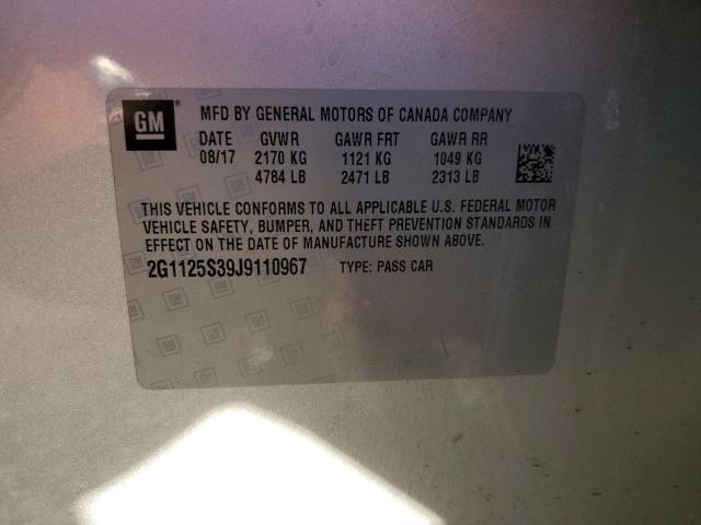 2018 CHEVROLET IMPALA PRE #3305523061