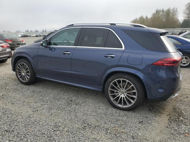 MERCEDES-BENZ GLE 450E 4 2024 blue  hybrid engine 4JGFB4GB4RB018338 photo #3