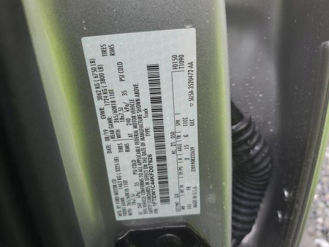 2019 FORD F150 SUPER - 1FTEW1C44KFD07826