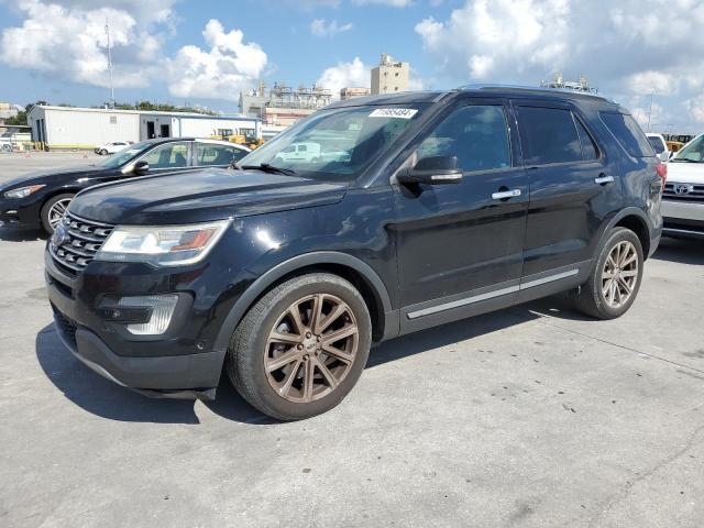 FORD EXPLORER L 2016 black  gas 1FM5K8F87GGD10428 photo #1