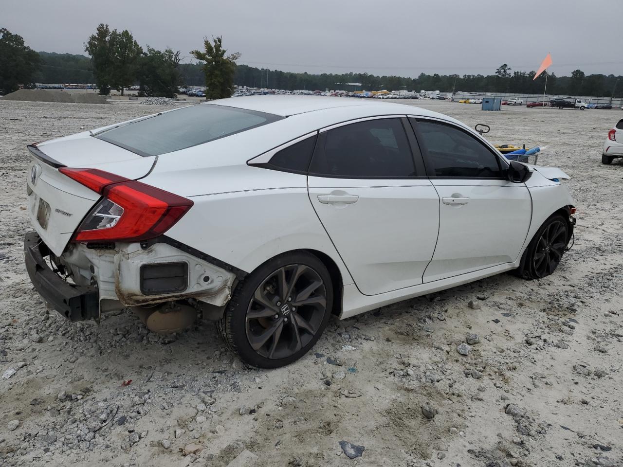 Lot #2976794781 2020 HONDA CIVIC SPOR