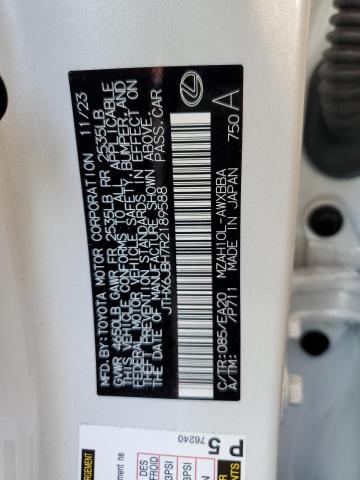 2024 LEXUS UX 250H BA JTHX6JBH7R2189588