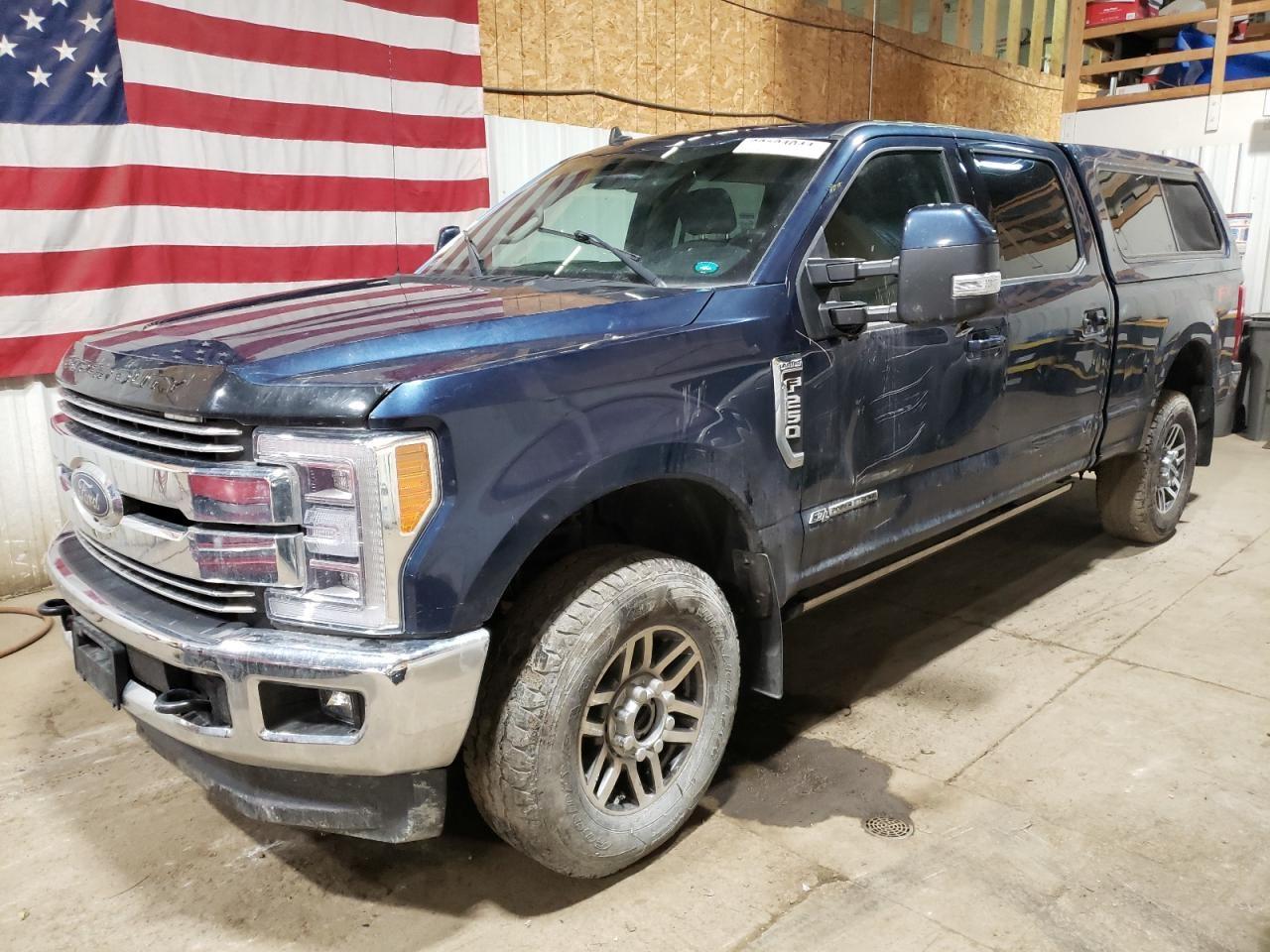 FORD F250 SUPER 2019 blue  diesel 1FT7W2BT0KEC80833 photo #1