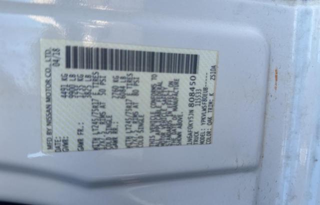 2018 NISSAN NV 2500 S - 1N6AF0KY5JN808450