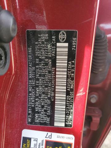 VIN 4T1BF1FK5HU701476 2017 Toyota Camry, LE no.13