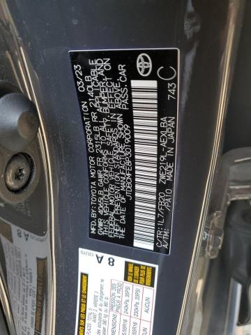 2023 TOYOTA COROLLA LE - JTDBCMFE8P3019009