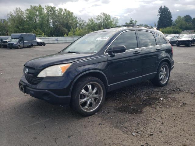 HONDA CR-V LX 2007 black 4dr spor gas JHLRE48367C034955 photo #1