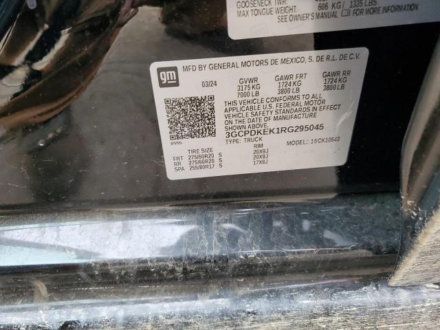 2024 CHEVROLET SILVERADO - 3GCPDKEK1RG295045