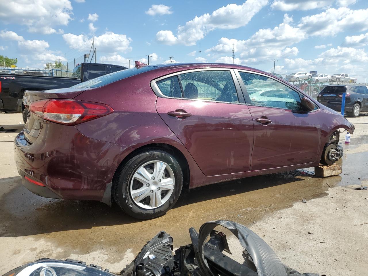 Lot #2891106165 2017 KIA FORTE LX