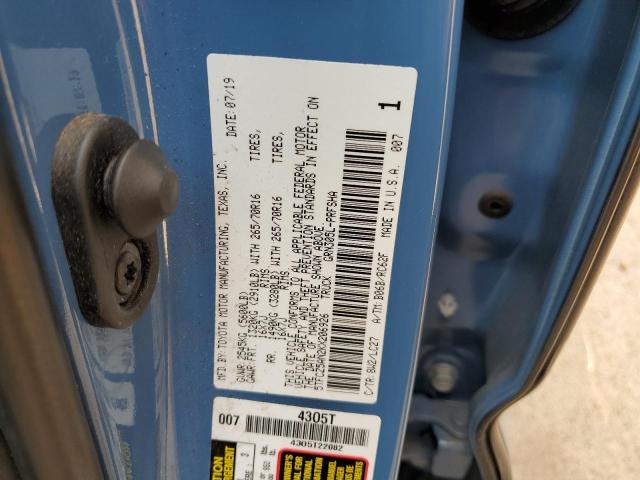 2019 TOYOTA TACOMA DOU - 5TFCZ5AN2KX206926