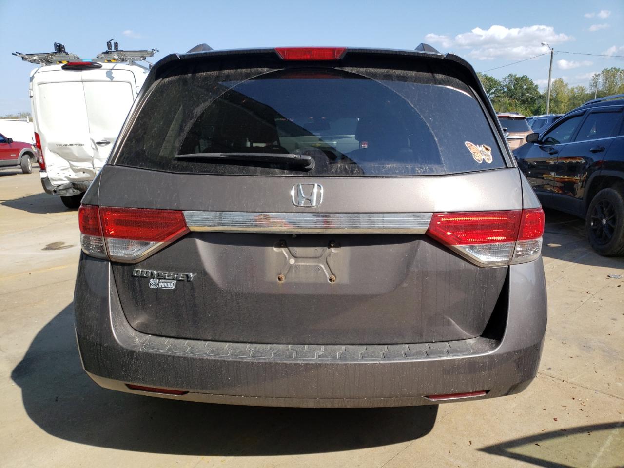 Lot #2845818831 2016 HONDA ODYSSEY EX