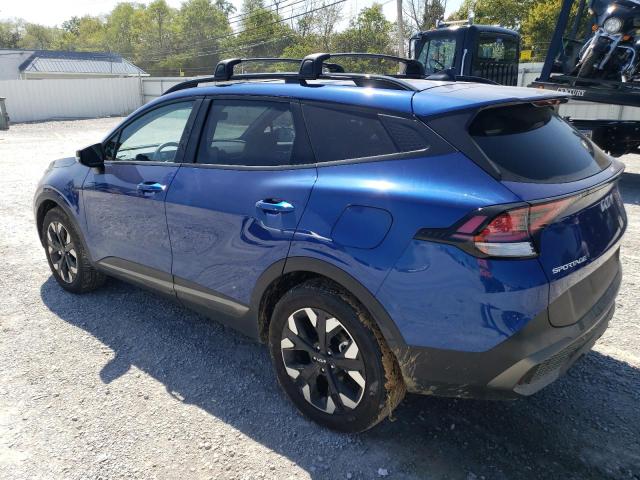 KIA SPORTAGE X 2024 blue  gas 5XYK6CDF8RG209484 photo #3