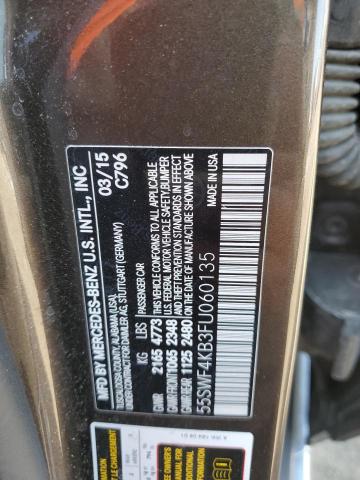 2015 MERCEDES-BENZ C 300 4MAT - 55SWF4KB3FU060135