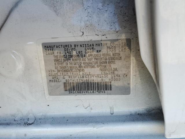 2020 NISSAN VERSA S 3N1CN8DVXLL879245  70833394