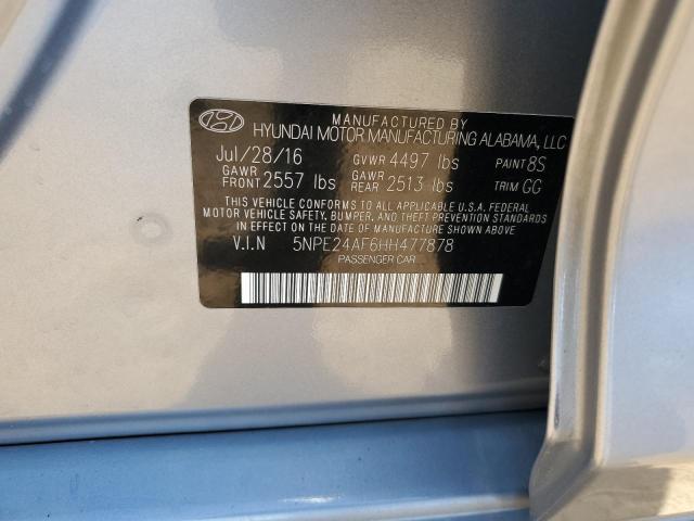2017 HYUNDAI SONATA SE - 5NPE24AF6HH477878