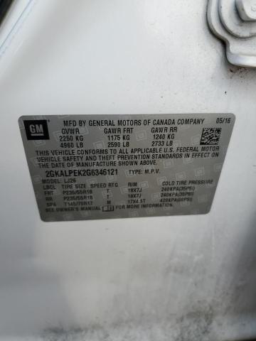 2016 GMC TERRAIN SL - 2GKALPEK2G6346121