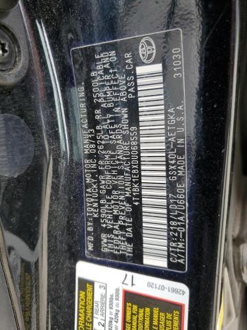 VIN 4T1BK1EBXDU068559 2013 Toyota Avalon, Base no.13