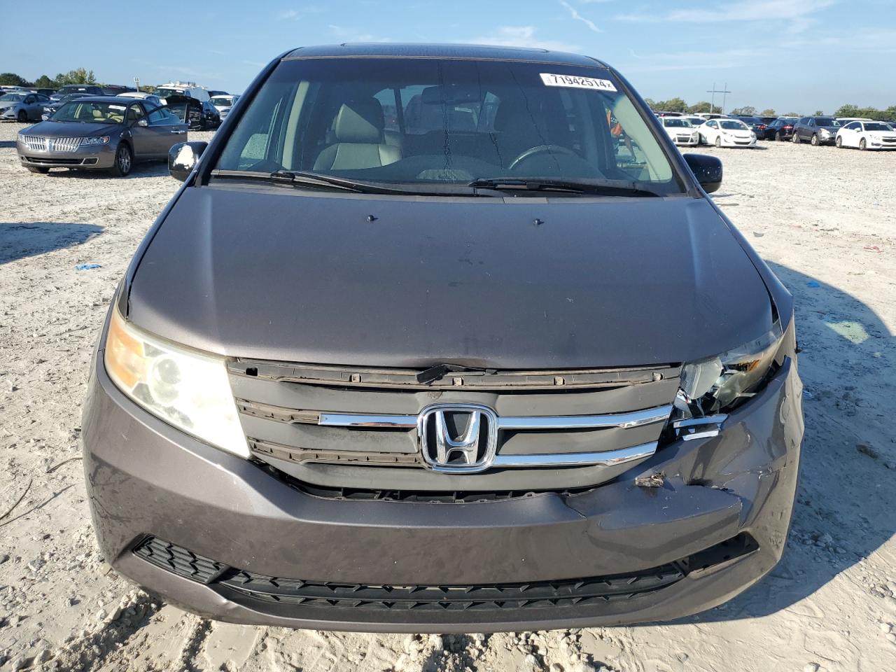 Lot #2860261054 2011 HONDA ODYSSEY EX