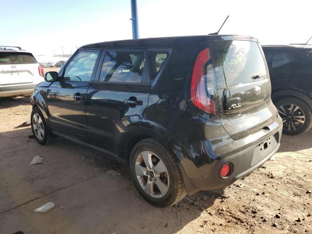 KIA SOUL 2018 black  gas KNDJN2A27J7573052 photo #3