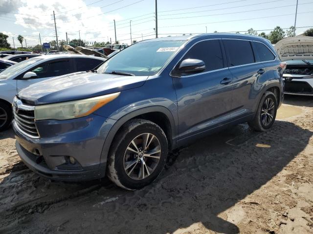 VIN 5TDKKRFH9GS125851 2016 Toyota Highlander, Xle no.1