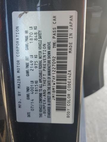 2015 MAZDA 3 GRAND TO - JM1BM1W7XF1227092