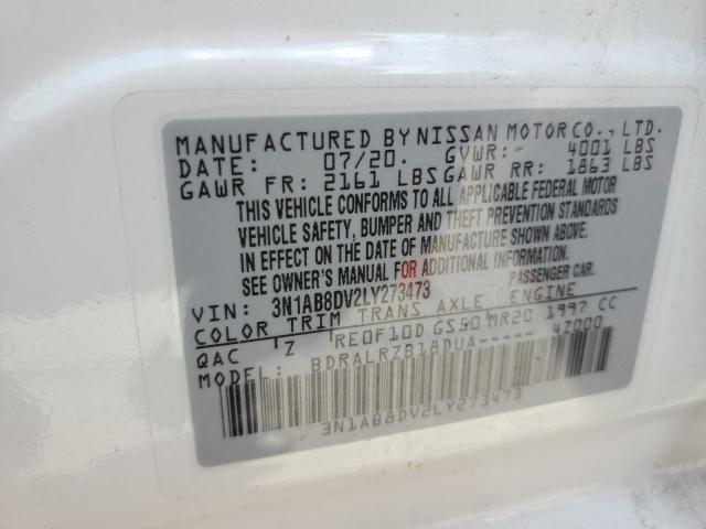 2020 NISSAN SENTRA SR - 3N1AB8DV2LY273473