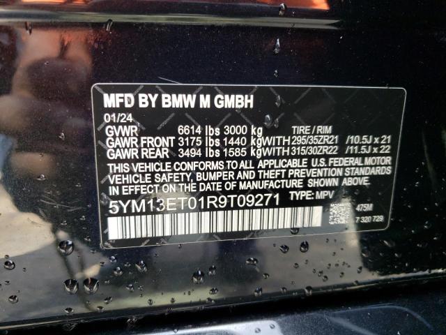 2024 BMW X5 M COMPE - 5YM13ET01R9T09271