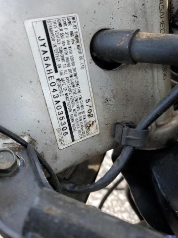 2003 YAMAHA YZF600 R JYA5AHE043A035306
