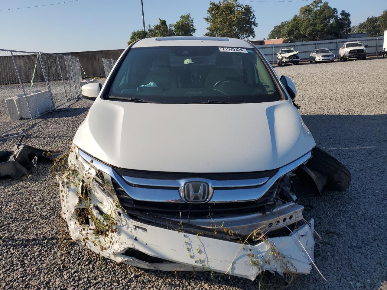 Lot #2986854023 2020 HONDA ODYSSEY EX