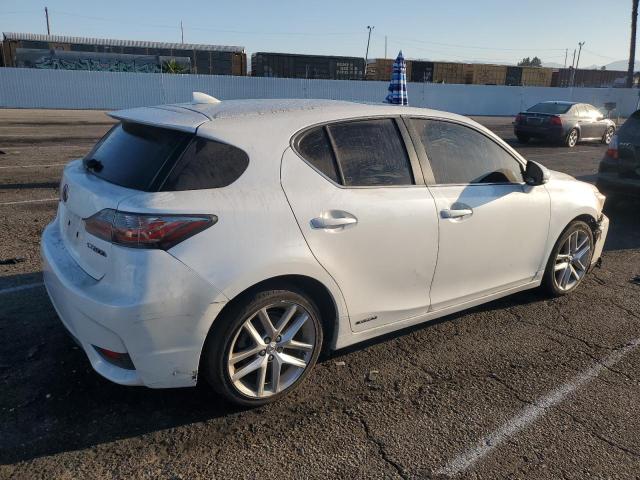 LEXUS CT 200 2014 white hatchbac hybrid engine JTHKD5BH5E2203456 photo #4